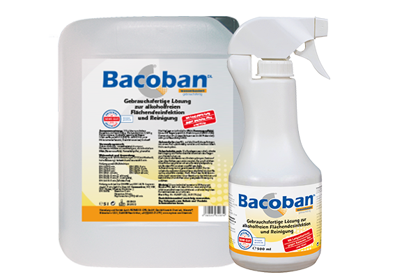 Bacoban®DL Solution prête à l'emploi pour la désinfection et le nettoyage des surfaces sans alcool