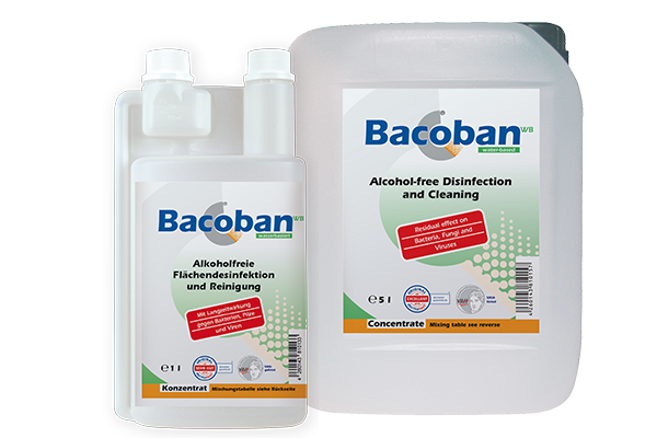 Bacoban®WB Alcohol-free Disinfection and Cleaning