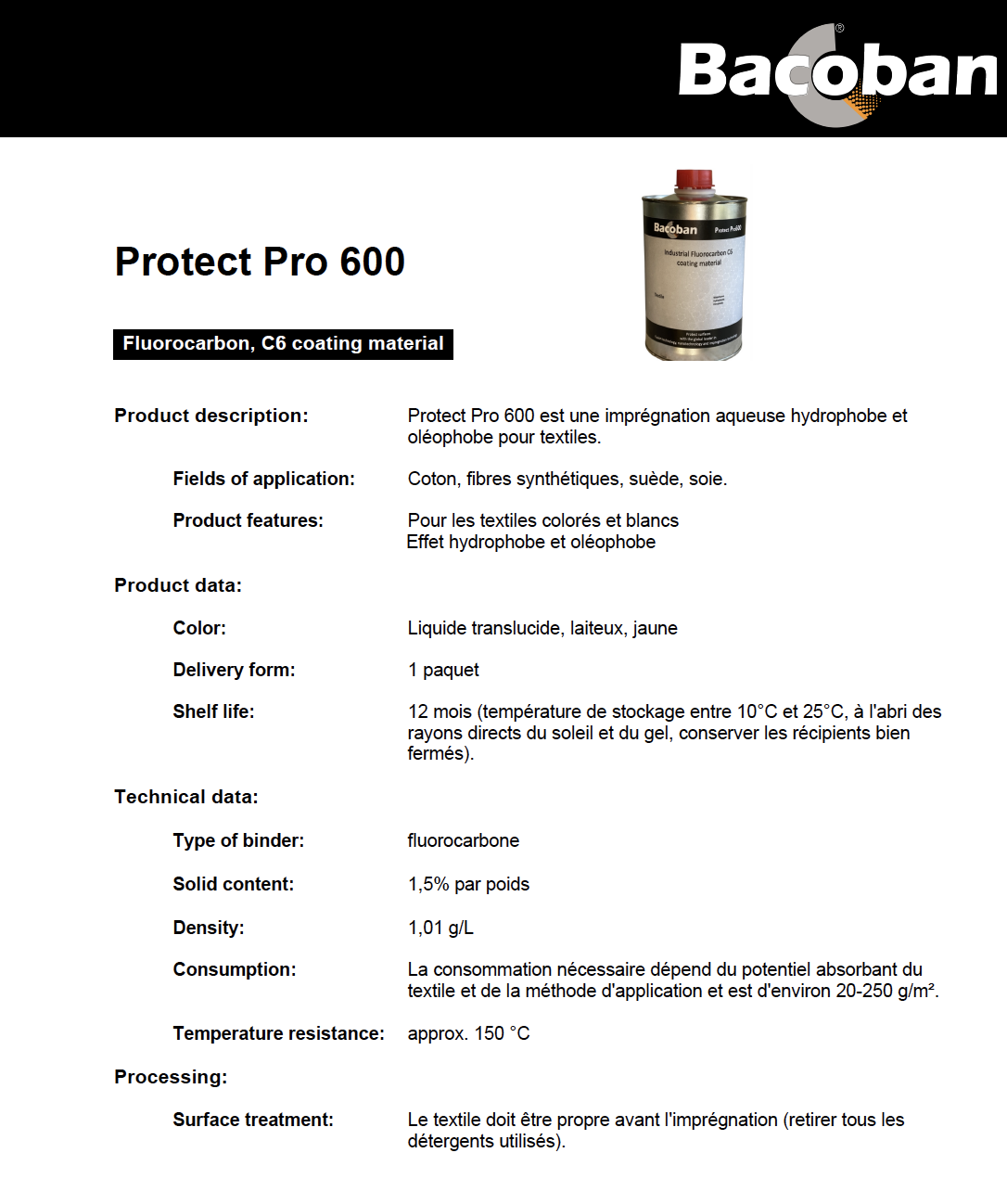 Protect Pro 600 details