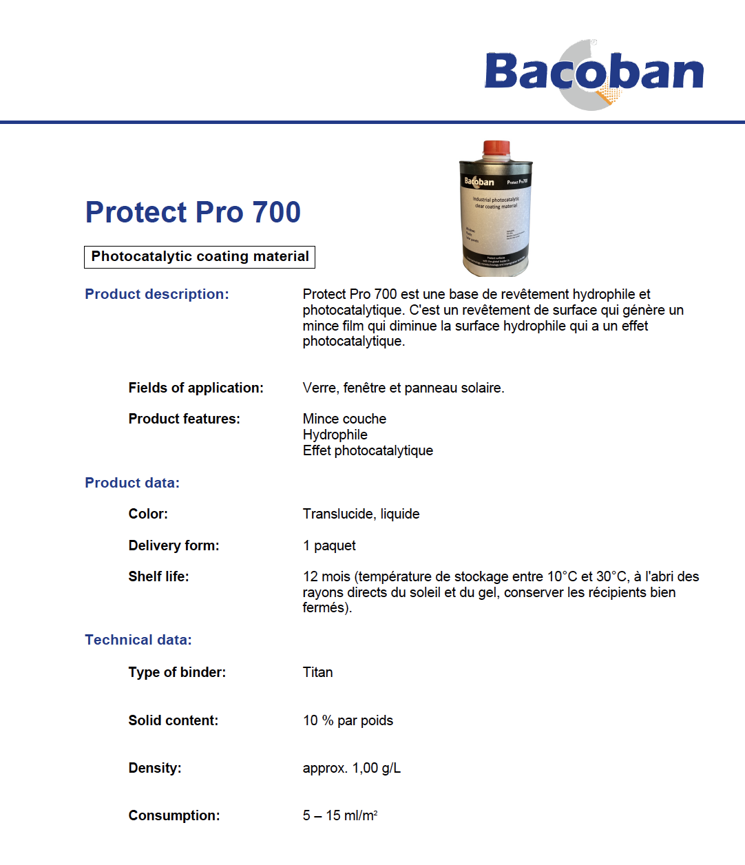 Protect Pro 700 details