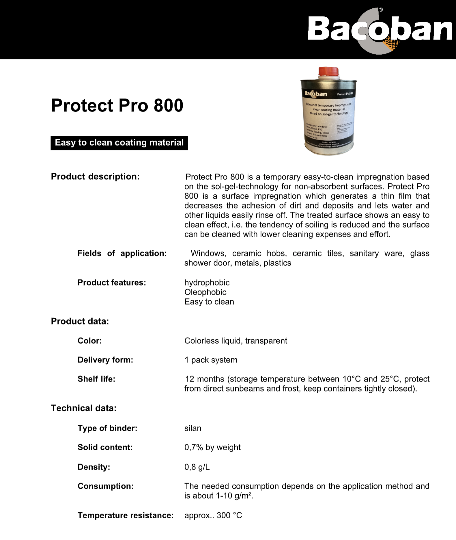 Protect Pro 800 details