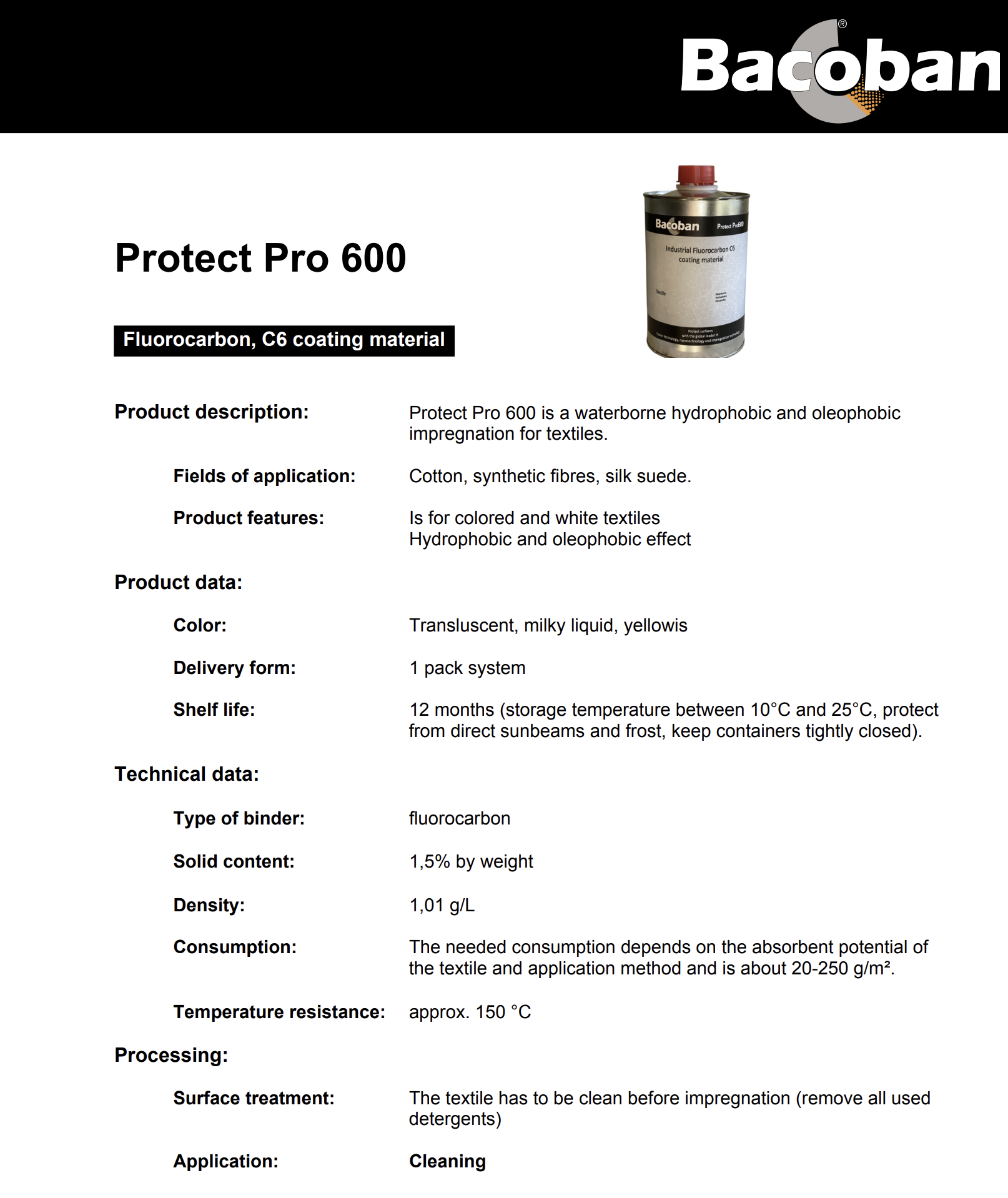 Protect Pro 600 details
